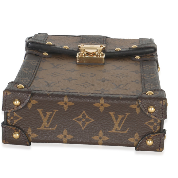 Louis Vuitton Monogram Reverse Canvas Vertical Trunk Pochette - Picture 5 of 8